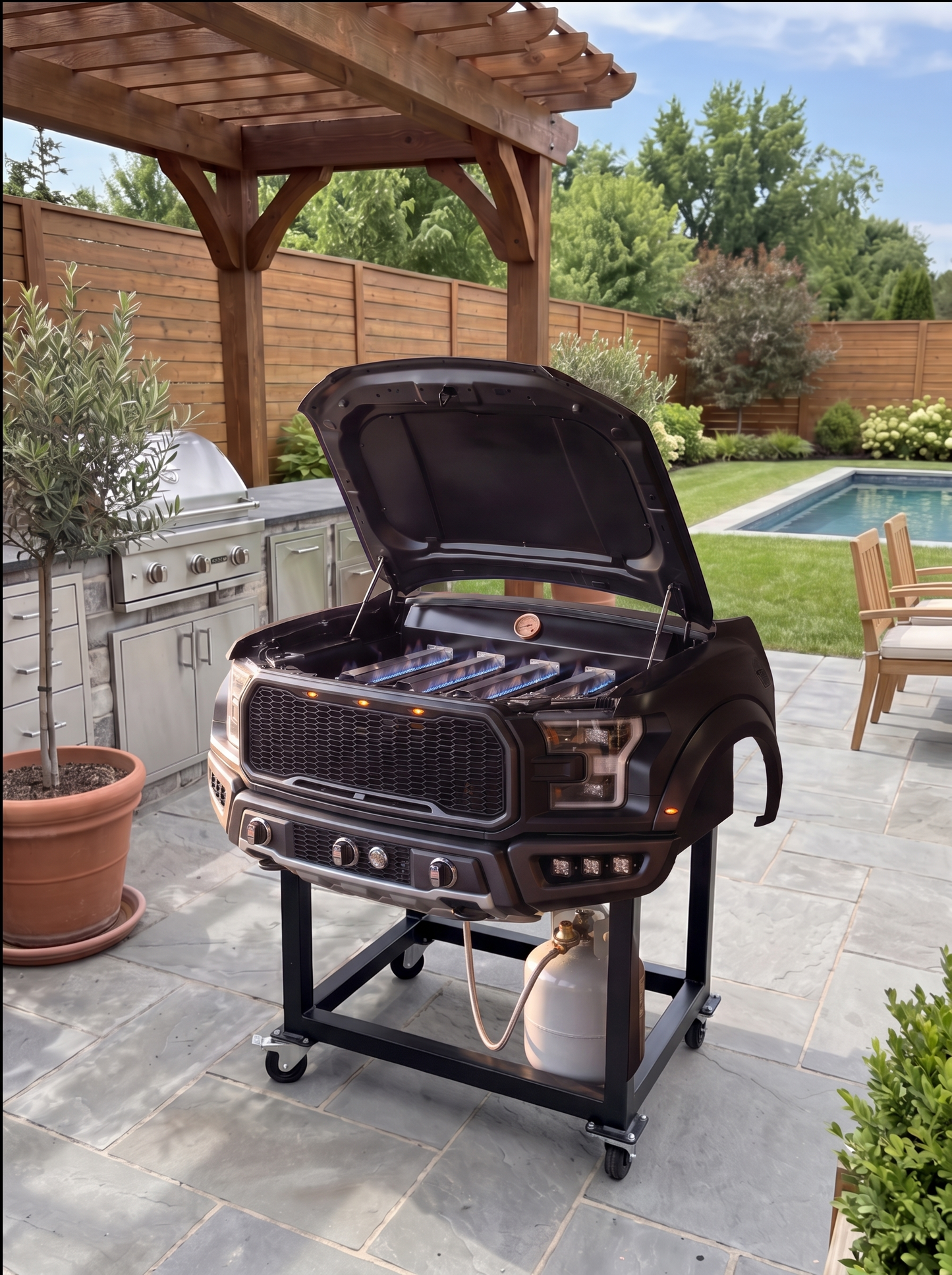 (PRE-ORDERS) CAR THEMED COOKING GRILLS
