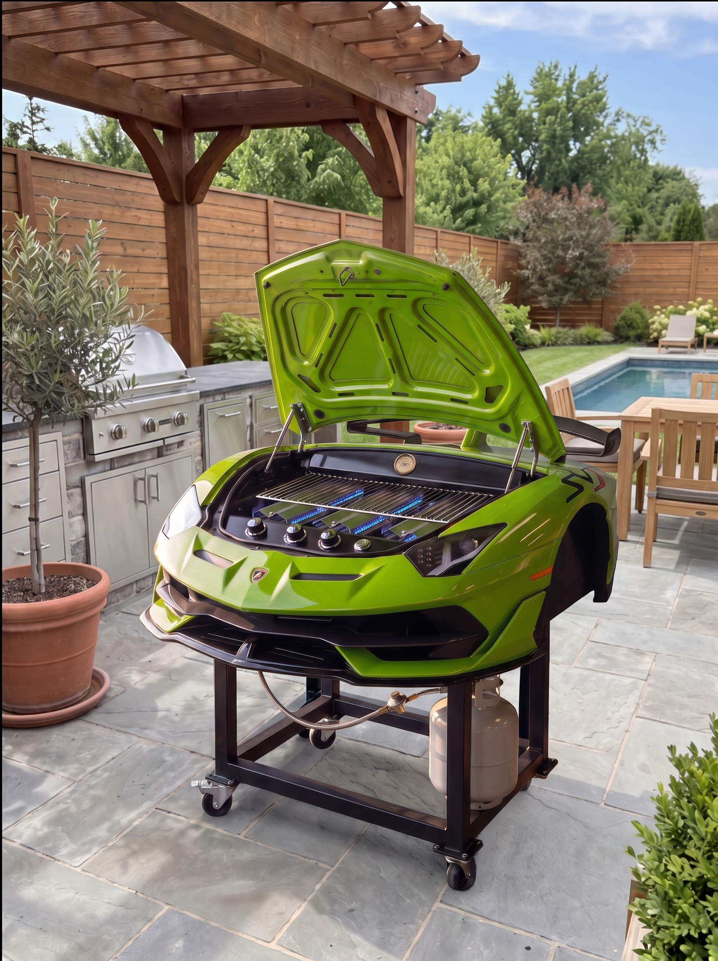 (PRE-ORDERS) CAR THEMED COOKING GRILLS