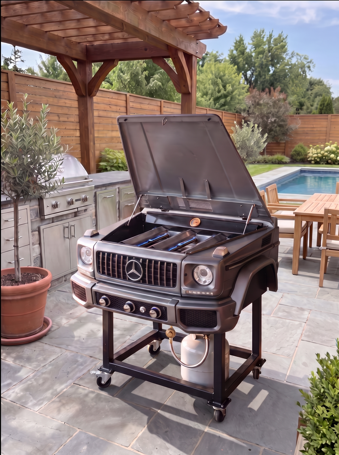 (PRE-ORDERS) CAR THEMED COOKING GRILLS